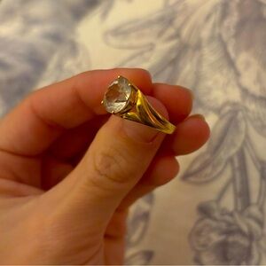 14K Gold Diamond Ring